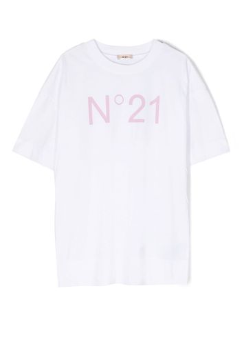 Nº21 Kids T-shirt con stampa - Bianco