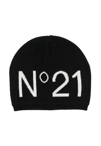 Nº21 Kids Caps - Nero