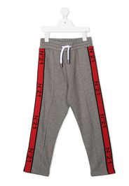 logo band track pants