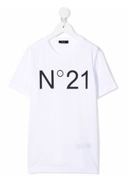 Nº21 Kids T-shirt con stampa - Bianco