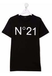 Nº21 Kids T-shirt con stampa - Nero