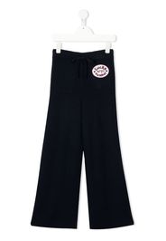 Nº21 Kids Pantaloni con ricamo - Blu