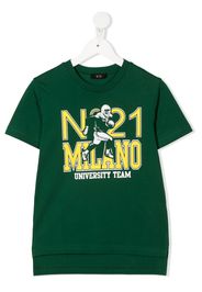 Nº21 Kids T-shirt con stampa - Verde