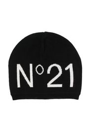 Nº21 Kids Caps - Nero