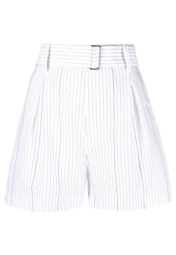 Nº21 Shorts con cintura - Bianco
