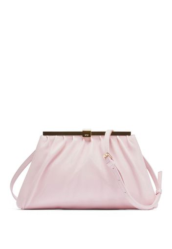 Nº21 Puffy Jeanne engraved-logo shoulder bag - Rosa