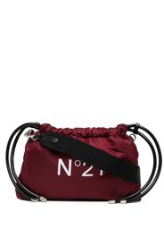 Nº21 Clutch con stampa - Rosso