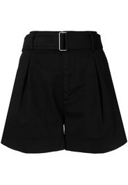 Nº21 Shorts sartoriali con cintura - Nero