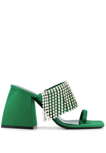 Nodaleto Bulla Preston 90mm mules - Verde