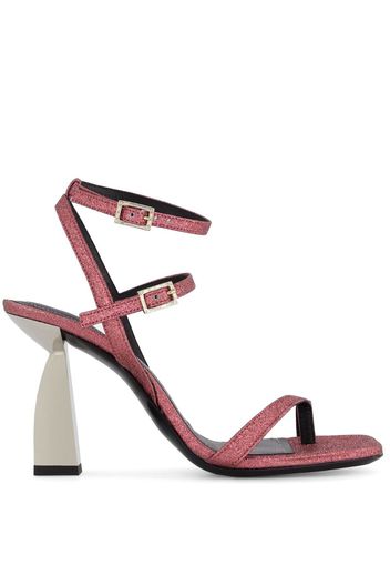 Nodaleto Angel C glitter sandals - PINK BAZOOKA GLITTER