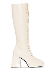 Nodaleto Bulla Ward 85mm knee-high boots - Toni neutri