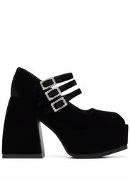 Nodaleto Decollete platform pumps - Nero