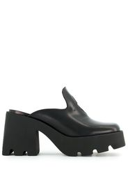 Nodaleto Bulla Lexie leather mules - BLACK SOUL