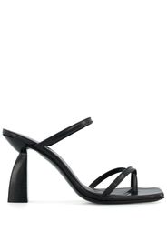 Nodaleto Angel A leather mules - Nero