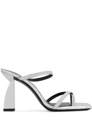 Nodaleto Angel A metallic mules - Argento