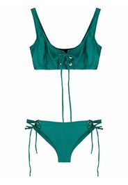 Noire Swimwear Bikini lamé - Verde