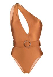 Noire Swimwear Costume intero monospalla - Toni neutri