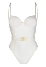 Noire Swimwear Costume intero con cintura - Toni neutri