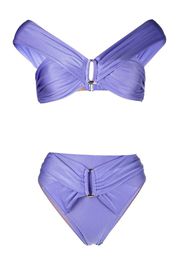 Noire Swimwear Bikini a vita alta - Viola