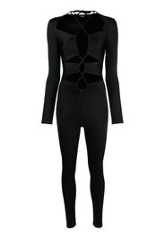 Noire Swimwear Tuta intera con dettaglio cut-out - Nero