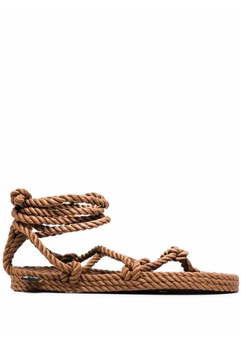 Nomadic State of Mind strappy rope sandals - Marrone