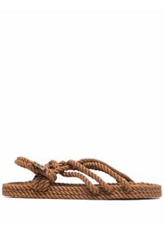 Nomadic State of Mind woven open-toe sandals - Marrone