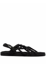 Nomadic State of Mind strappy rope sandals - Nero