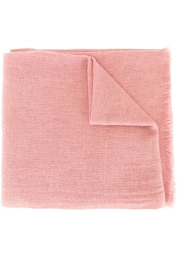 NORLHA knitted yak wool scarf - Rosa