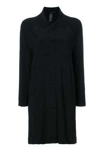 Norma Kamali collared long-line cardigan - Nero