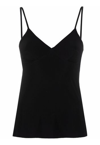 Norma Kamali spaghetti-strap top - Nero