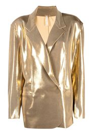 Norma Kamali oversize double-breasted blazer - Oro