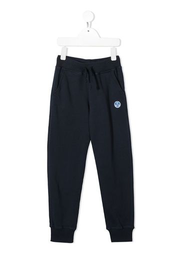 organic-cotton drawstring track pants