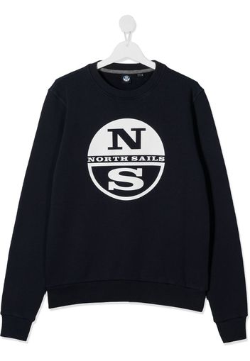 logo print jumper