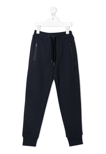 drawstring-waist track pants