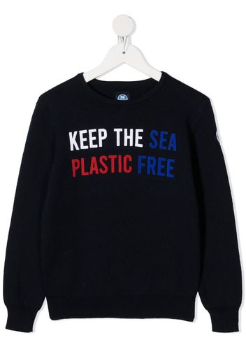 Plastic Free print jumper