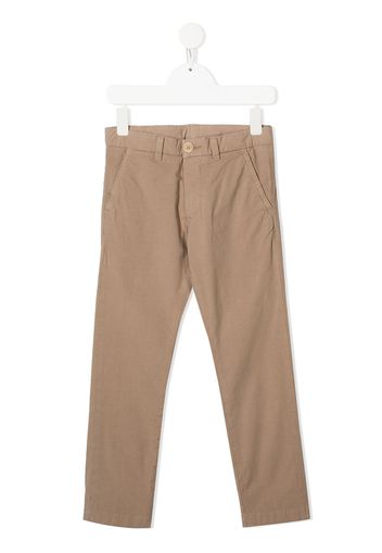 North Sails Kids slim-fit chino trousers - Toni neutri