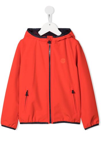 North Sails Kids Giacca con cappuccio - Rosso