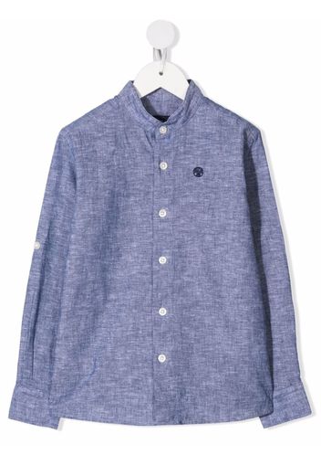 North Sails Kids Camicia con logo - Blu