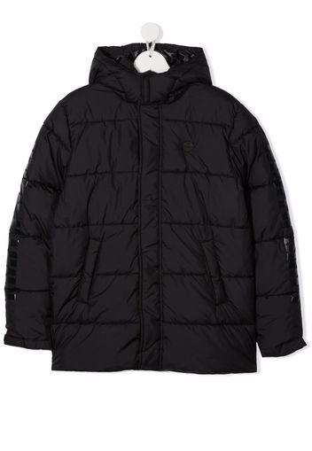 North Sails Kids TEEN recycled polyester puffer coat - Nero