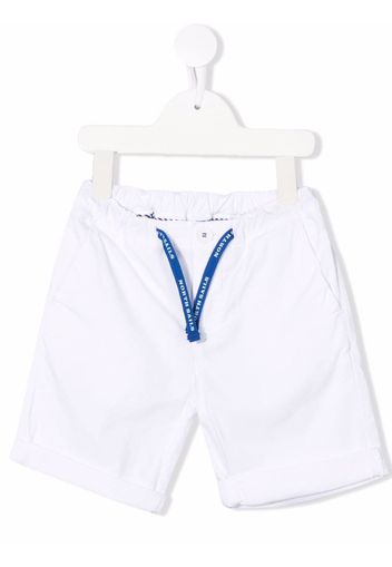 North Sails Kids logo drawstring shorts - Bianco