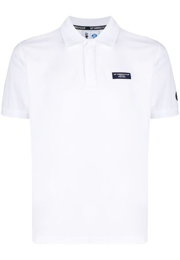 North Sails x Prada Cup Polo con applicazione - Bianco