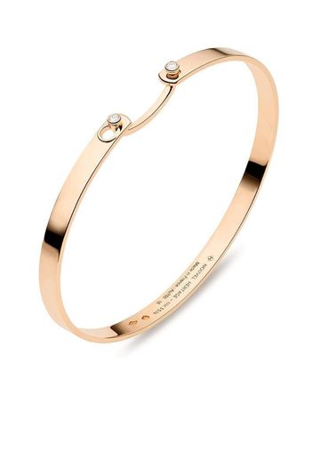 18kt rose gold Monday Morning Mood diamond bangle