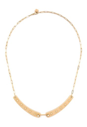 Nouvel Heritage 18kt yellow gold Brunch in NY Mood diamond necklace - Oro
