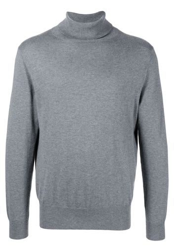 N.Peal roll-neck knit jumper - Grigio