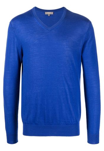 N.Peal The Conduit V-neck jumper - Blu