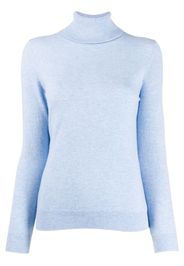 Maglione a collo alto - Blu