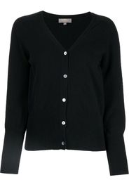 N.Peal Cardigan con scollo a V - Nero