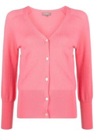 N.Peal Cardigan con scollo a V - Rosa