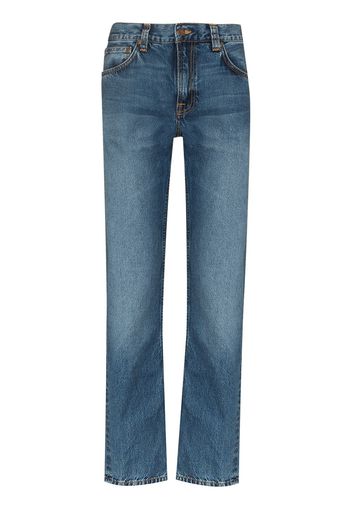 Nudie Jeans Gritty Jackson straight-leg jeans - Blu