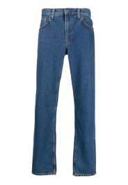 Nudie Jeans Jeans dritti a vita media - Blu